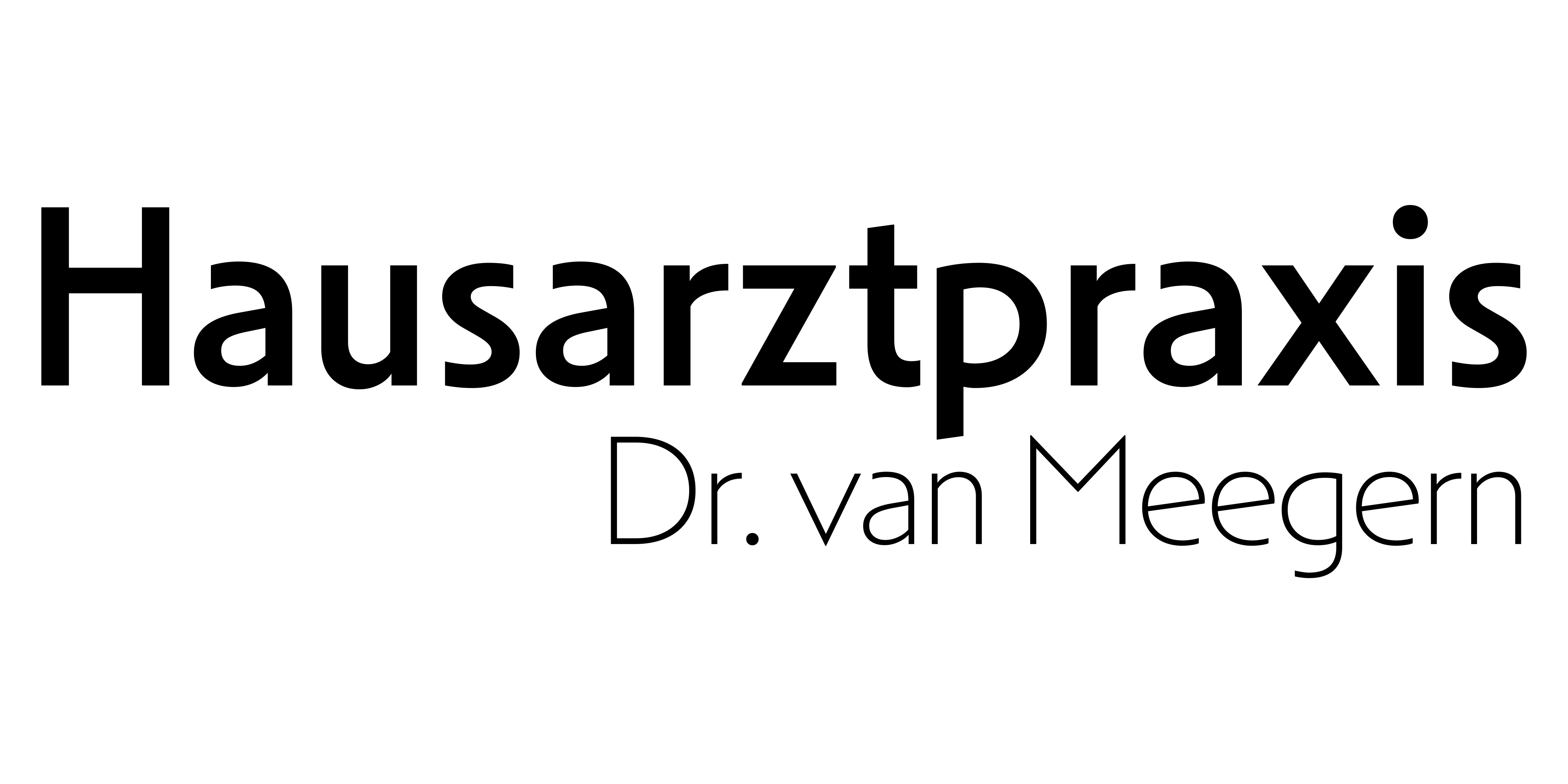 Logo Hausarztpraxis Dr. med. van Meegern